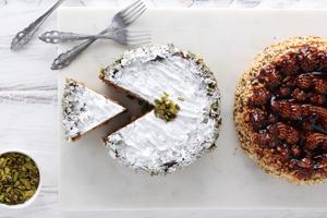 Sour Cherry Almond Tart